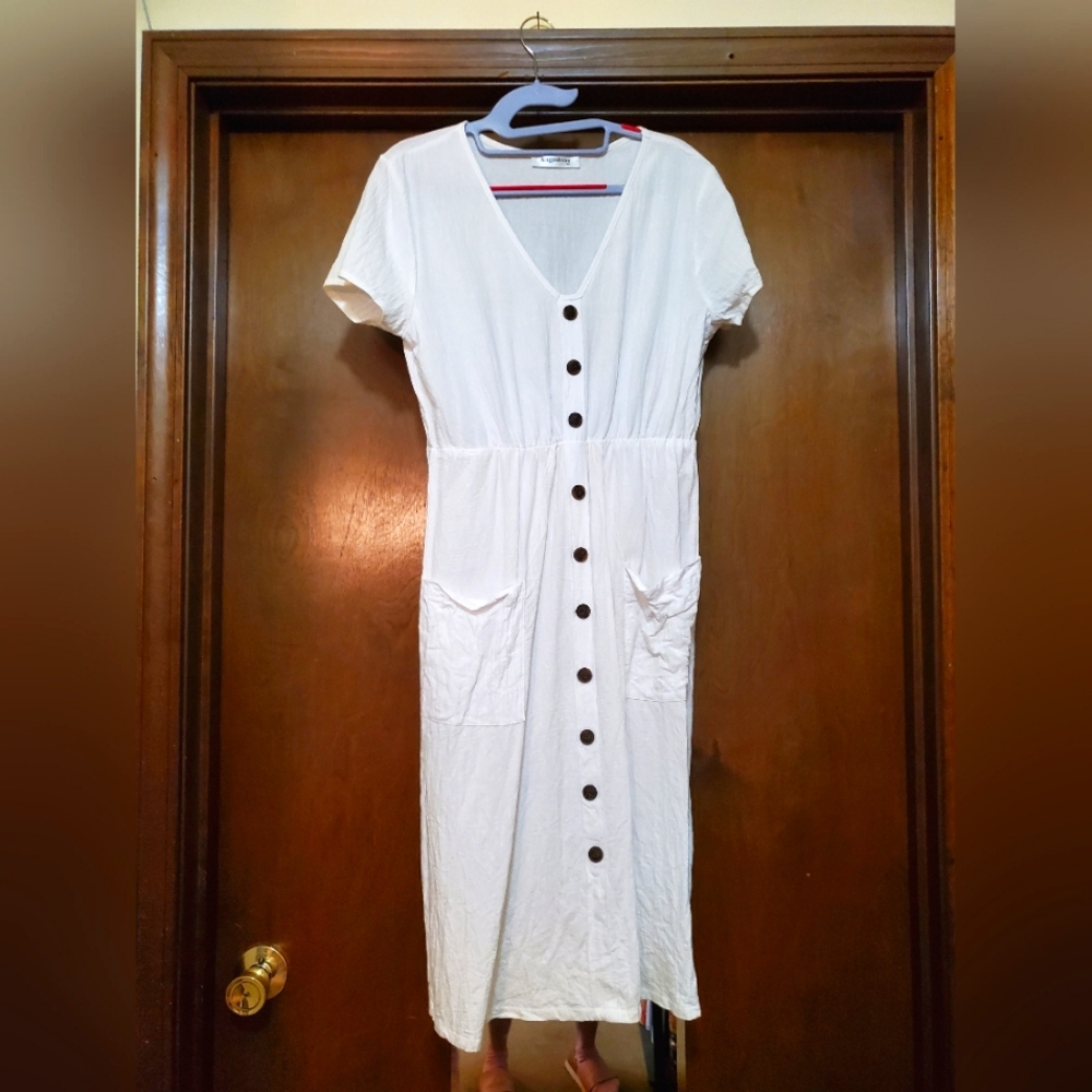White dress